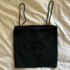 Brandy Melville Green Crop Top